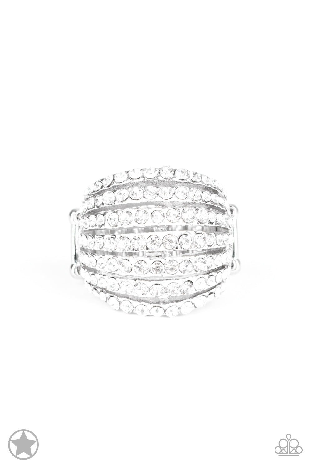 Blinding Brilliance - White  ring