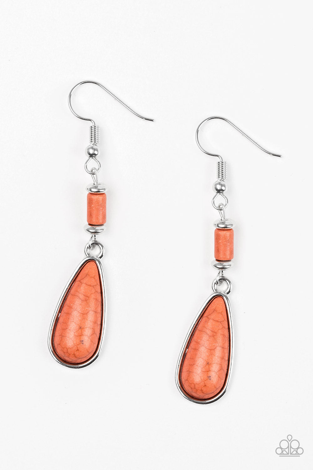 Courageously Canyon - Orange Earring