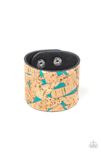 Load image into Gallery viewer, Cork Congo - Blue Bracelet
