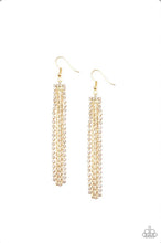 Load image into Gallery viewer, Starlit Tassels Gold Earring

