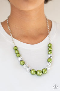 Take Note - Green necklace