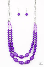 Load image into Gallery viewer, Sundae Shoppe - Purple Necklace
