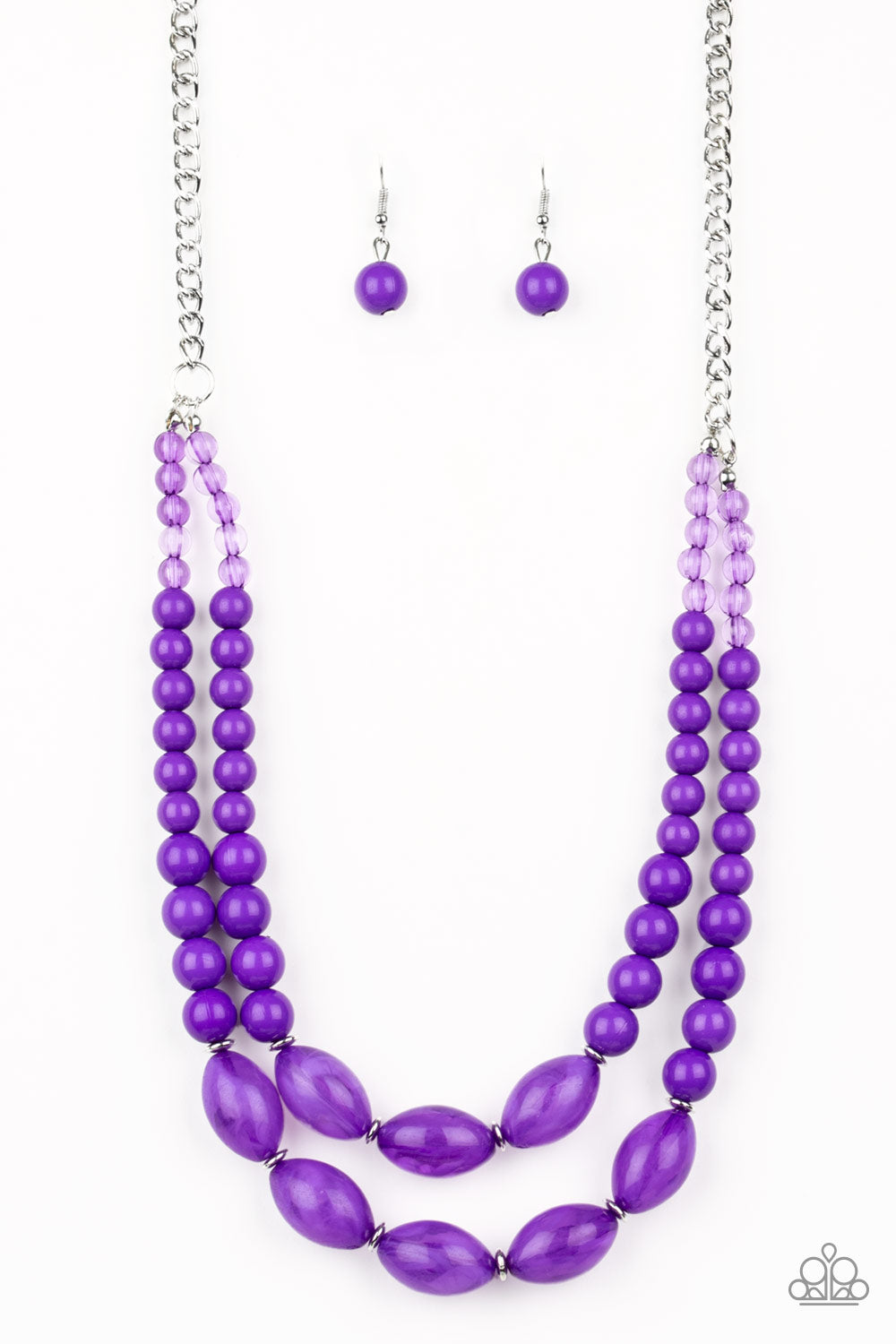 Sundae Shoppe - Purple Necklace