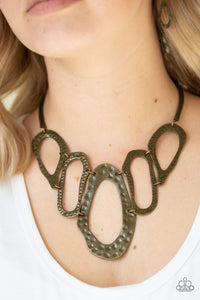 Prime Prowess Brass  Necklace