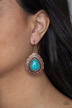 Load image into Gallery viewer, Mountain Mover - Copper Earring
