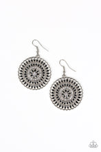 Load image into Gallery viewer, PINWHEEL and Deal - Black earring
