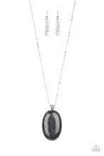Load image into Gallery viewer, Stone Stampede - Black necklace
