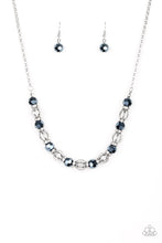 Load image into Gallery viewer, Metro Majestic - Blue necklace
