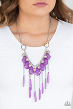 Load image into Gallery viewer, Roaring Riviera - Purple necklace
