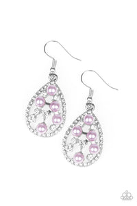 Fabulously Wealthy Purple Earring