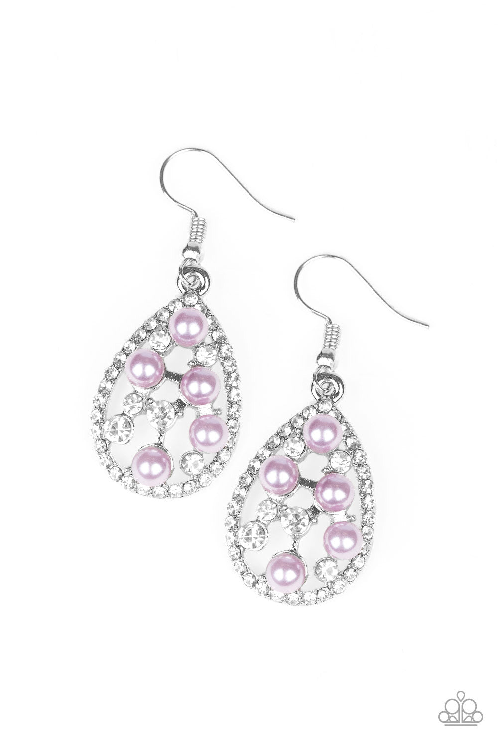 Fabulously Wealthy Purple Earring