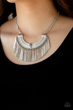 Load image into Gallery viewer, Impressively Incan - Silver necklace

