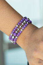 Load image into Gallery viewer, Mountain Artist - Purple bracelet
