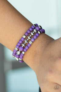 Mountain Artist - Purple bracelet