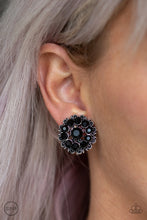 Load image into Gallery viewer, Business Bedazzle - Black earring
