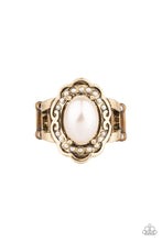 Load image into Gallery viewer, Metro Marina - Brass Earring
