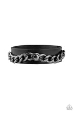 Load image into Gallery viewer, Be The CHAINge - Black Bracelet
