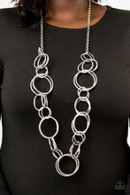 Load image into Gallery viewer, Natural-Born RINGLEADER - Silver necklace
