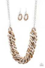 Load image into Gallery viewer, Comin In HAUTE - Brown necklace
