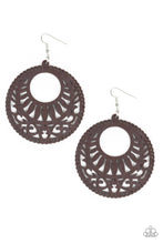 Load image into Gallery viewer, Coachella Cabana - Brown Earring
