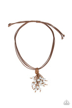 Load image into Gallery viewer, Tassel Trek - White Necklace
