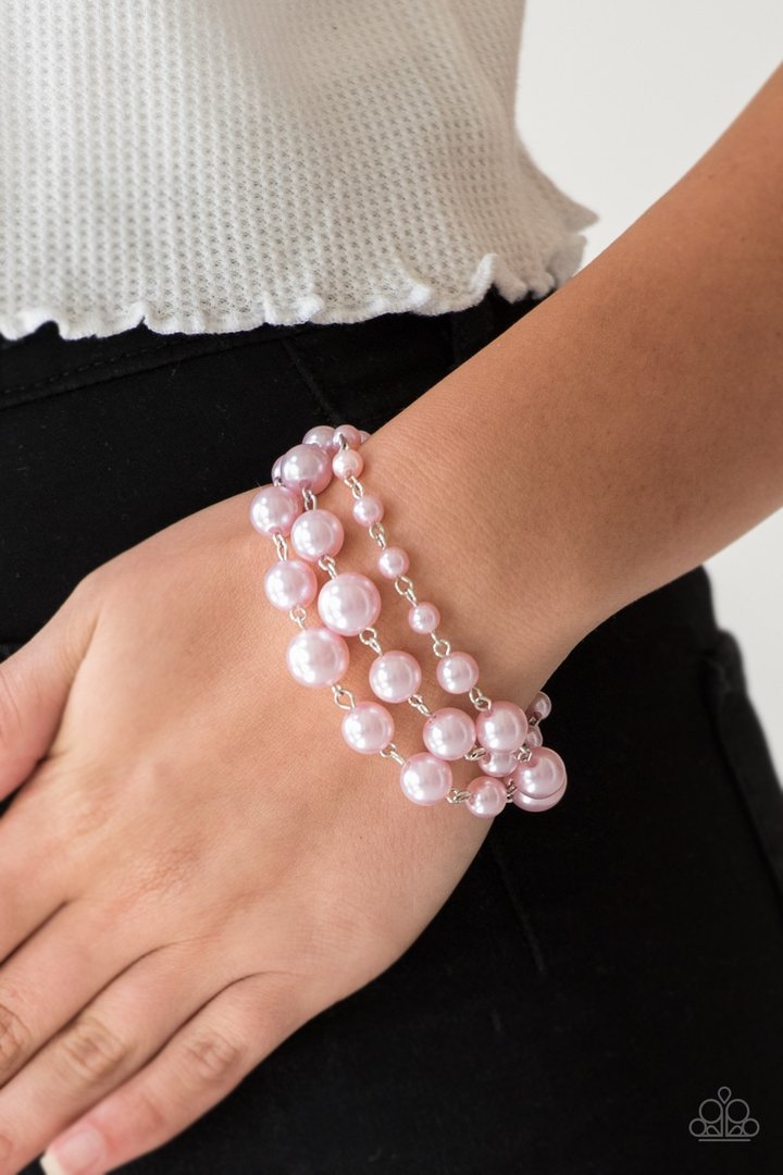 Until the end of Timeless pink bracelet