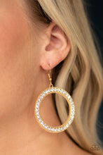 Load image into Gallery viewer, Haute Halo - Gold Earring
