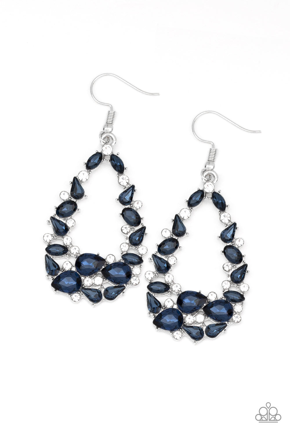 To BEDAZZLE, Or Not To BEDAZZLE - Blue earring