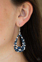 Load image into Gallery viewer, To BEDAZZLE, Or Not To BEDAZZLE - Blue earring
