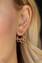 Load image into Gallery viewer, Completely Surrounded - Gold Earring
