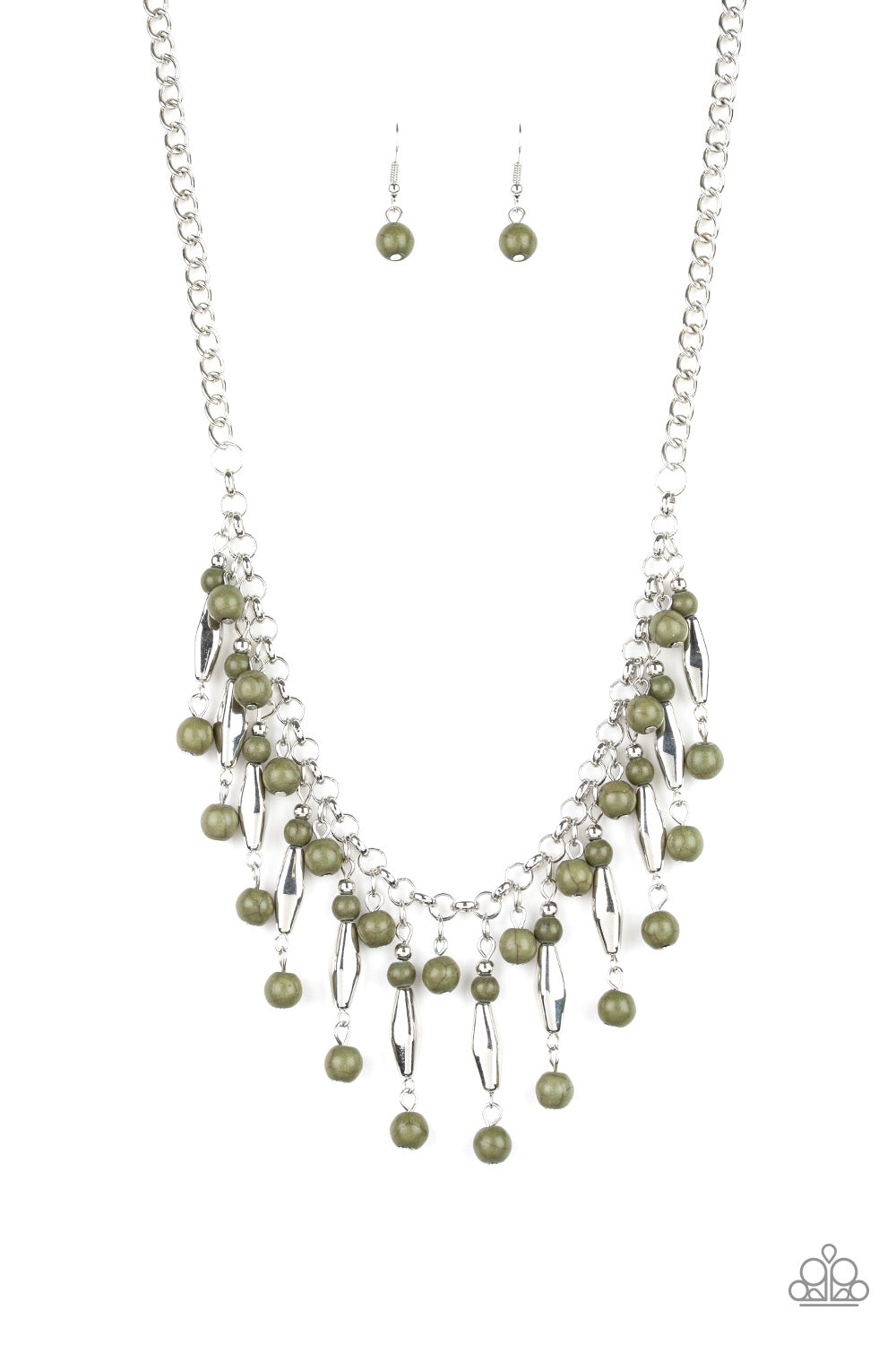 Earth Conscious - Green Necklace