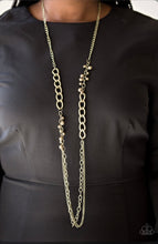 Load image into Gallery viewer, Mega Megacity Brass Necklace
