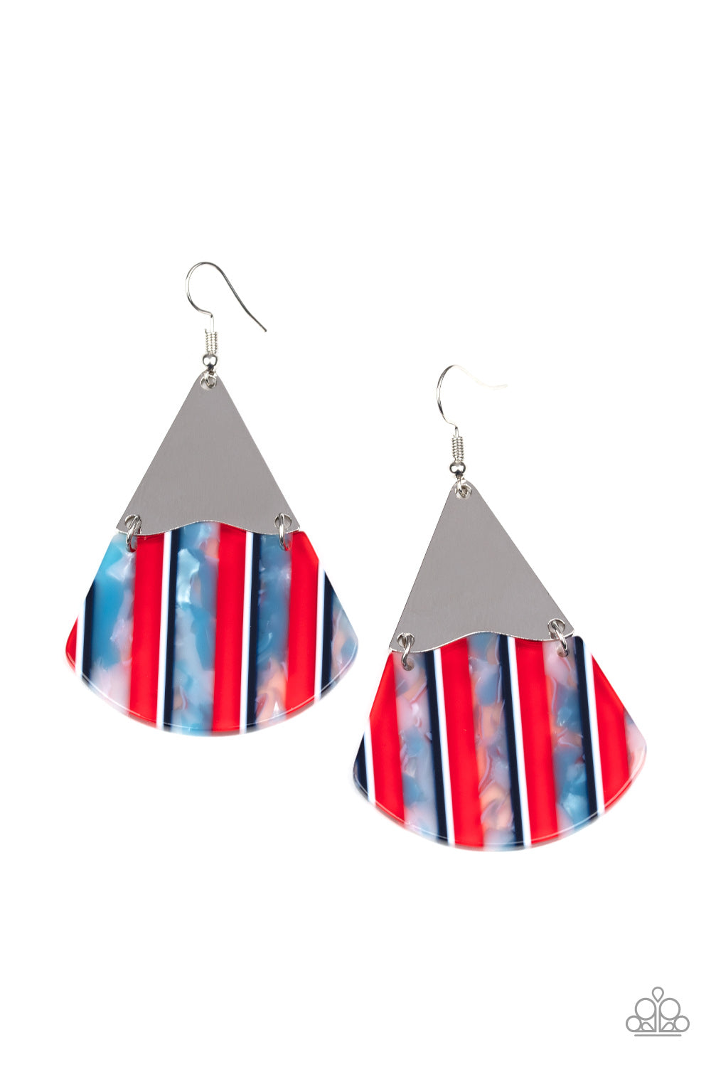 Social Animal Red Earring