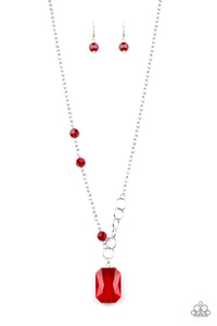 Never a Dull Moment - Red necklace
