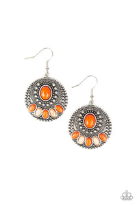 Sandstone Paradise - Orange Earring