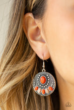 Load image into Gallery viewer, Sandstone Paradise - Orange Earring
