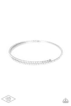 Load image into Gallery viewer, Sleek Sparkle - White bracelet
