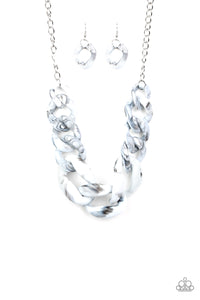 Red-HAUTE Mama - White Necklace