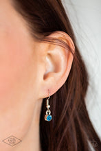 Load image into Gallery viewer, Flirtatiously Flashy - Blue necklace
