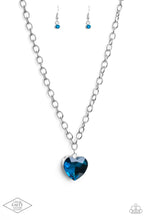 Load image into Gallery viewer, Flirtatiously Flashy - Blue necklace
