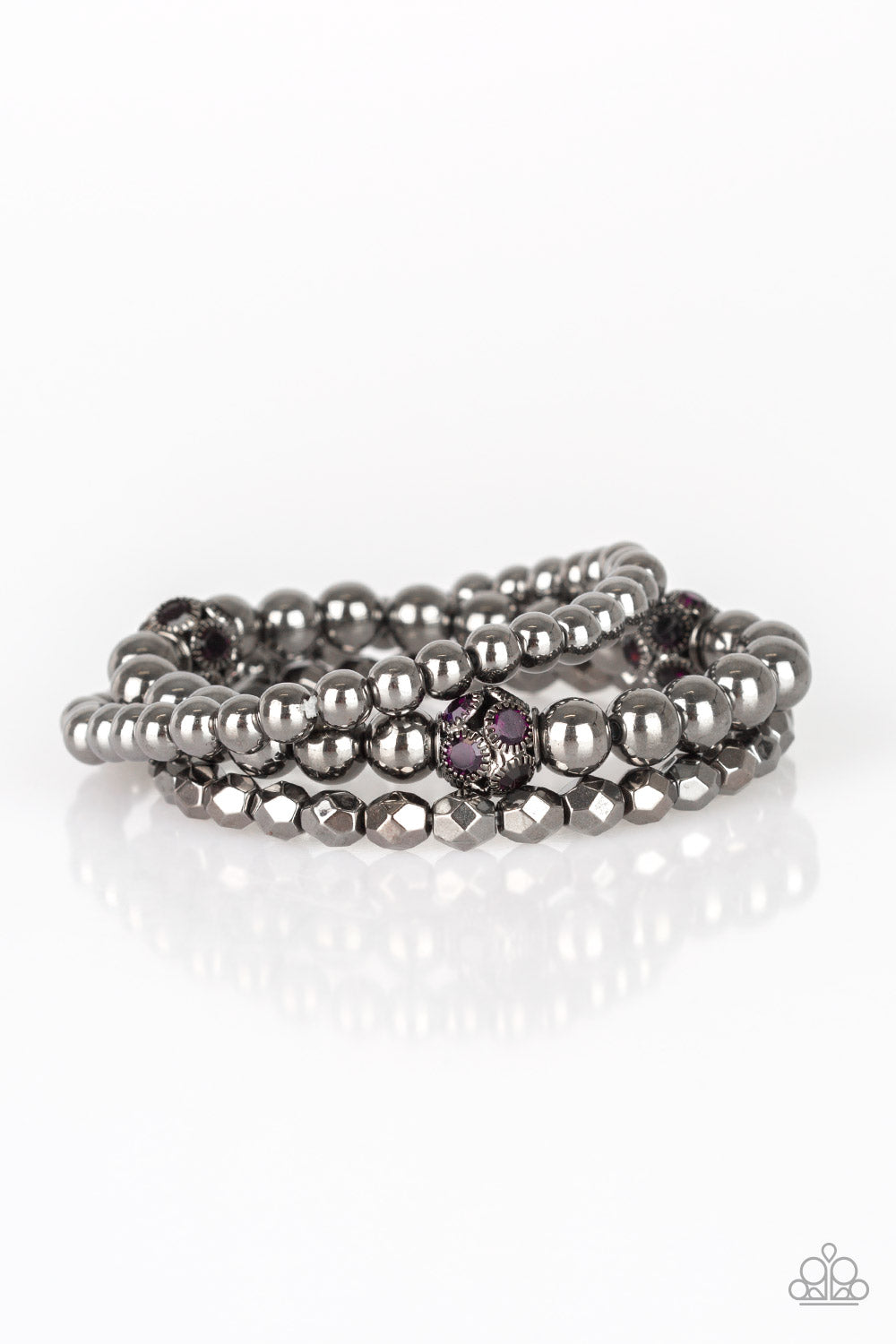 Noticeably Noir Purple bracelet