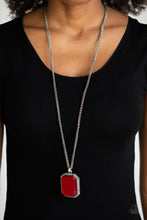 Load image into Gallery viewer, Let Your HEIR Down - Red necklace

