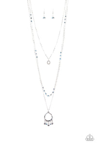 Treasures and Trinkets - Blue necklace