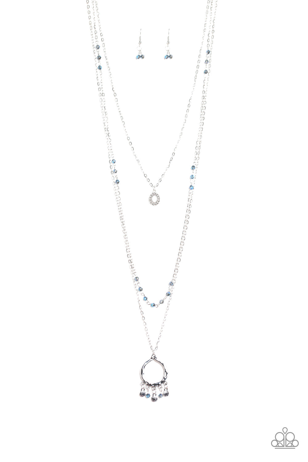 Treasures and Trinkets - Blue necklace