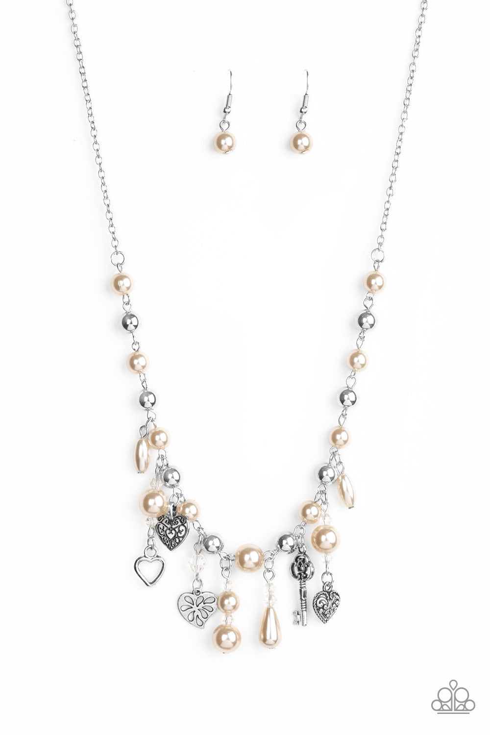 Renaissance Romance - Brown Necklace
