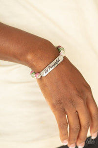 Be Prayerful Purple bracelet