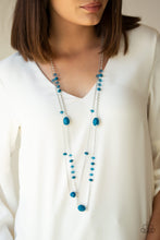 Load image into Gallery viewer, Dazzle The Crowd - Blue necklace

