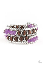 Load image into Gallery viewer, Soul Searchin - Purple bracelet

