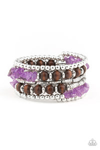 Soul Searchin - Purple bracelet