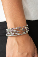 Load image into Gallery viewer, Colorful Charisma - Purple Bracelet
